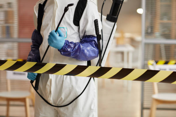 Professional Biohazard Cleanup technician working in Oakdale, MN